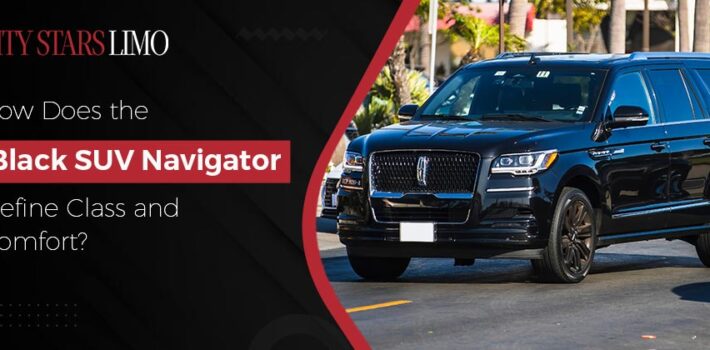 Black SUV Navigator