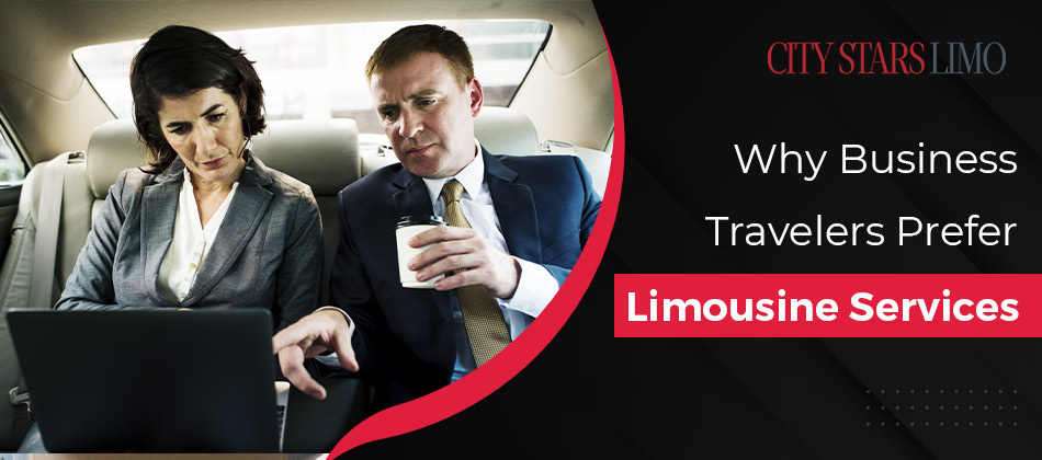 Why do business travellers prefer limousine services? image